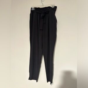 Stylus black dress pants with bow size small